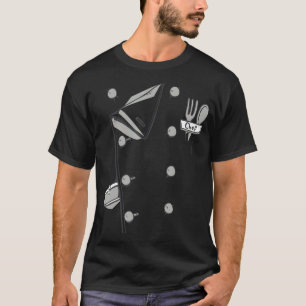 シェフコスチュームコートおもしろい調理師ジャケットHa用 Tシャツ