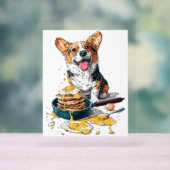 シェフコルギおもしろい料理犬 アクリルサイン (ニュートラル)