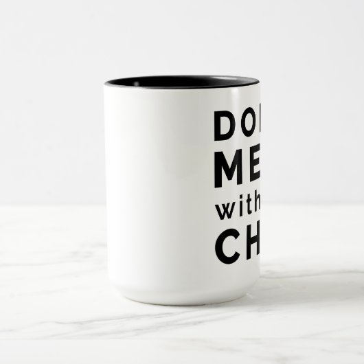 シェフコーヒーマグを台無しにしない マグカップ (中央)