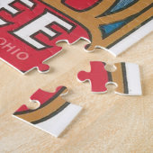 シェフコーヒーヴィンテージアールヌーボーキッチン ジグソーパズル (側面)