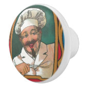 シェフコーヒーヴィンテージアールヌーボーキッチン セラミックノブ (右)