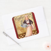 シェフコーヒー スクエアシール (封筒)