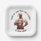 シェフサンタ – プレート (正面)