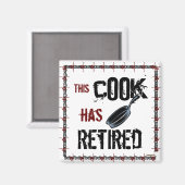 シェフシェフ料理 マグネット (正面/裏面)