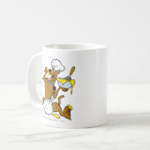 シェフスクービードゥー感謝祭 コーヒーマグカップ (正面左)