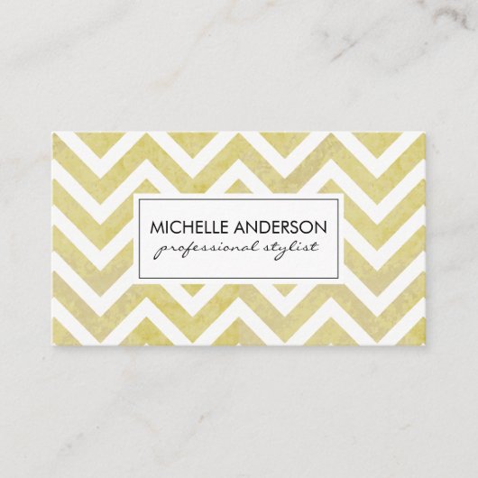 シェフスタイリッシュロン美容師アポイントメント 予約カード (正面)