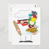 シェフスタック ポストカード (正面/裏面)