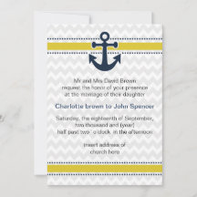 シェフストライプロンいかり航海の結婚式