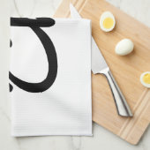 シェフズエレガンスエプロンデザイン キッチンタオル (四つ折り)