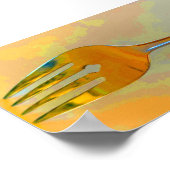 シェフズフォークポスター ポスター (角)