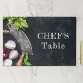 シェフテーブル素朴な料理食品ランチョンマット ペーパーパッド (インサイチュ)