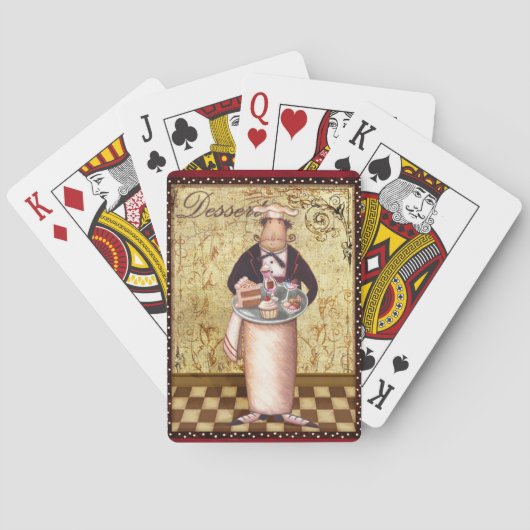 シェフデザート トランプ (裏面)