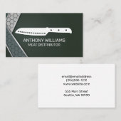 シェフナイフのアイコン | 調理背景 名刺 (正面/裏面)