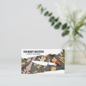 シェフナイフ | Spoons with Pastas 名刺 (スタンド正面)