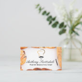 シェフハットアイコン |ペストリー 名刺 (スタンド正面)