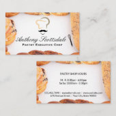 シェフハットアイコン |ペストリー 名刺 (正面/裏面)