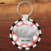 シェフハットキーチェーン キーホルダー (正面)