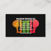 シェフハットシルバーウェアロゴ 名刺 (正面)