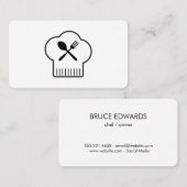 シェフハットシルバーウェア 名刺 (正面/裏面)