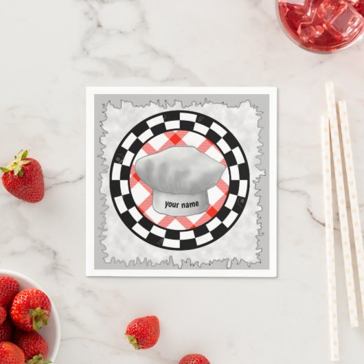 シェフハットナプキン スタンダードカクテルナプキン (インサイチュ)