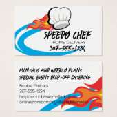 シェフハットフレイムミール配給イベントケータリング (正面&裏面)