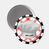 シェフハットマグネット マグネット (正面/裏面)