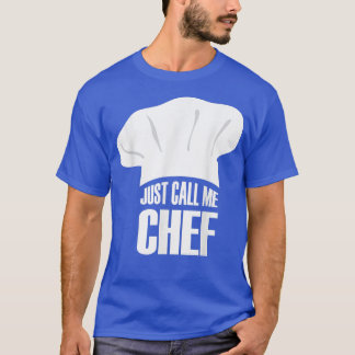 シェフハット調理師キッチン料理ギフト Tシャツ