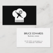 シェフハット転がのピンウィスク 名刺 (正面/裏面)