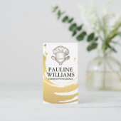 シェフハット |キッチン料理ツール 名刺 (スタンド正面)