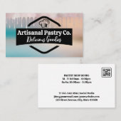 シェフハット | ベーカリー 名刺 (正面/裏面)