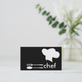 シェフハット 名刺 (スタンド正面)