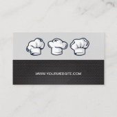 シェフハット |料理 名刺 (裏面)