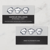 シェフハット |料理 名刺 (正面/裏面)