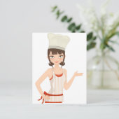 シェフバスト ポストカード (スタンド正面)