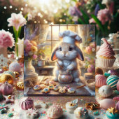 シェフバニー虹の振りかけるイースタークッキー シーズンカード