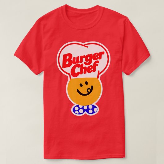 シェフバーガークラシック Tシャツ (デザイン正面)