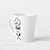 シェフパパ カフェラテマグ (左アングル)