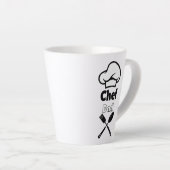 シェフパパ カフェラテマグ (右アングル)