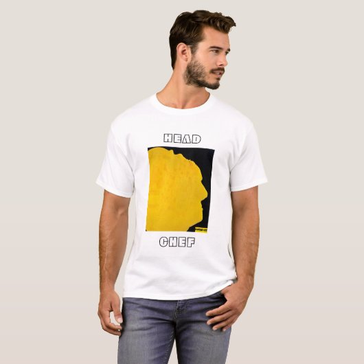 シェフパンケーキアートファンキーTシャツ Tシャツ (正面フル)