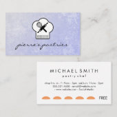 シェフパンチカード ロイヤリティカード (正面/裏面)