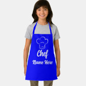 シェフパーソナライズされたネーム料理ラブベーキングカスタム エプロン (インサイチュ)