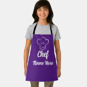 シェフパーソナライズされたネーム料理ラブベーキングカスタム エプロン (インサイチュ)