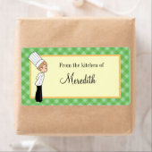 シェフパーソナライズされたラージラベル#2 ラベル (インサイチュ)