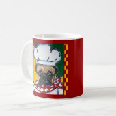 シェフプグ コーヒーマグカップ (正面左)
