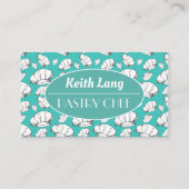 シェフベーカーまたはパティシシェフプロフェッショナル 名刺 (正面)