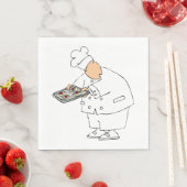 シェフベーキング紙ナプキンス スタンダードランチョンナプキン (インサイチュ)