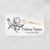 シェフホールディングトレイ |ウィスク 名刺 (正面)