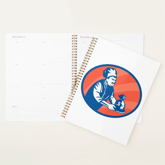 シェフホールディングマネーバッグレストランファイナンス プランナー手帳