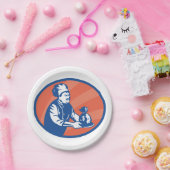 シェフホールディングマネーバッグレストランファイナンス ペーパープレート (パーティー)