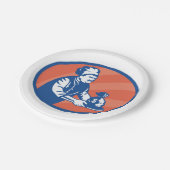 シェフホールディングマネーバッグレストランファイナンス ペーパープレート (アングル)